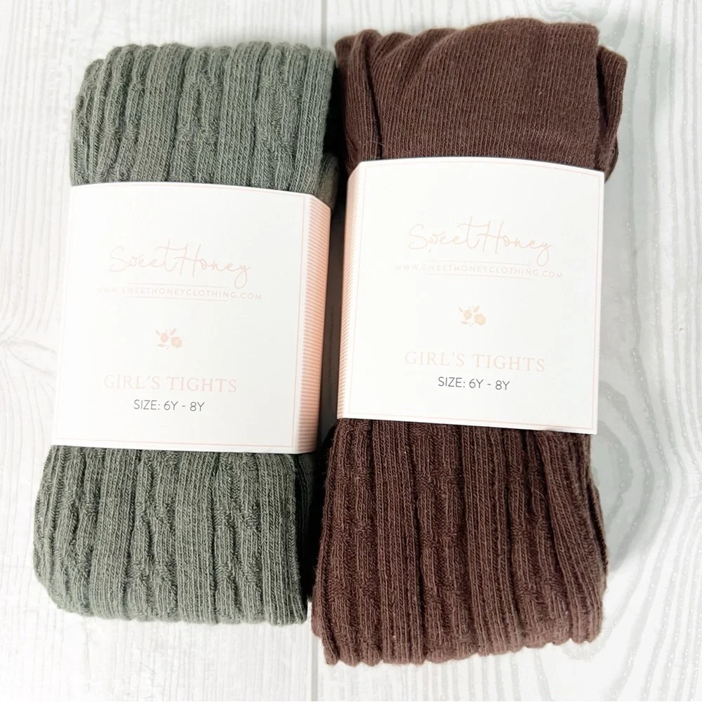 SweetHoney Cable Knit Tights